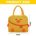 thumbnail image 2 of Una bolsa de arroz de dibujos animados, bolsa de arroz portátil de gran capacidad, los estudiantes llevan una bolsa aislante de arroz al trabajo, 2 of 5