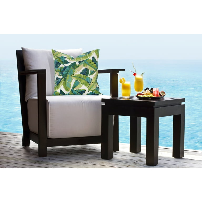 SIScovers Fiji Indoor Outdoor Tropical Throw Pillow Large 26 x