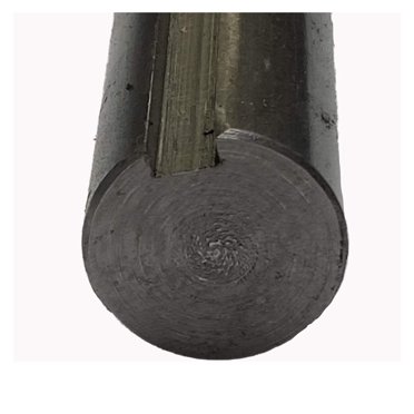 Bailey Round Keyed Shafting - 1" Diameter With 1/4" Keyway, 3 Ft Length - Steel