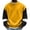 Yellow, variant on qafoshin Mens Color Block Crew Neck Long Sleeve Pullover Tops, Fashion Basic Regular Fit Casual Sweatshirts
