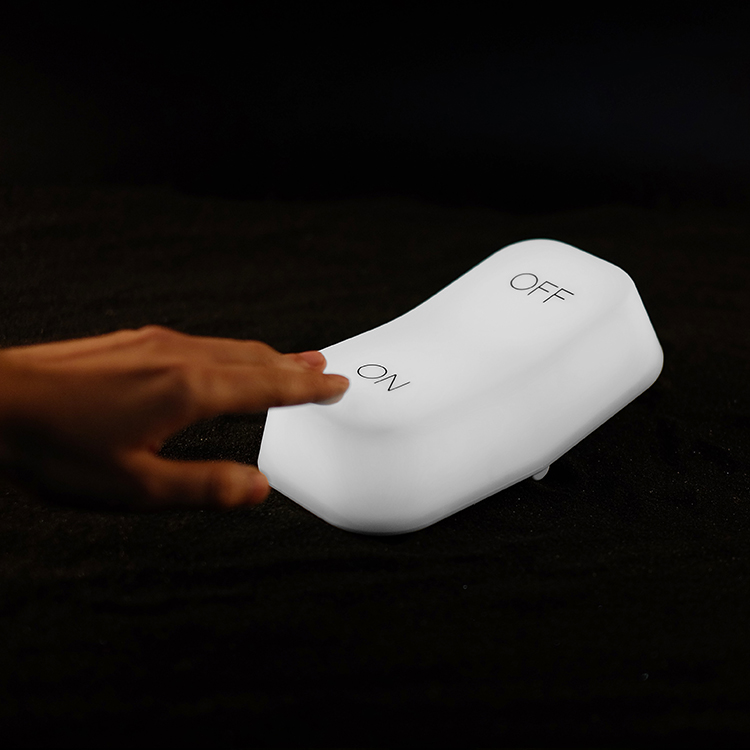 DesignNest, On-Off lamp, Led Night Light, Gravity Sensor, fidgety Fun, USB Charging, Portable, Nursery, Rechargeable, Bedside Table, nightstand (Warm)