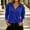 Blue women fall long sleeve t shirt a1, variant on Bzdzmqm Women Fall Winter Collared Long Sleeve Zip Pullover Tops Basic Casual Loose Tshirt Solid Cozy Comfortable Everyday Layering Piece for Work Daily Wear, Black M