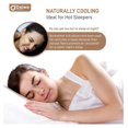 thumbnail image 4 of Drevy Organic Buckwheat Pillow for Sleeping with Pillow case – Japanese Pillow Filled with Sobakawa aids in Cooling Sleep with Neck Support for Any Sleep Position (20in x 15in), 4 of 8