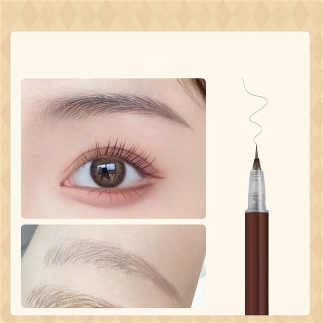 Eyebrow Pencil Liquid Eyebrow Pen Tattoo Tips Fine Sketch Microblade Pen For Eyebrows Waterproof Long Lasting Natural Brows Looking 1Ml, Eyebrow Pencil for Women