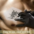 thumbnail image 4 of SNNROO 1 Pack Papier de Transfert de Tatouage Taille A4 Outil de Tatouage Professionnel Multi-Usage Papier de Copie Thermique Réutilisable Accessoires de Tatouage, 4 of 11
