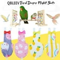 thumbnail image 2 of Bird Diaper Cockatiel Clothes Flight Suite, Reusable Parrot Nappy with Waterproof Inner Layer, Cute Pigeon Pants Urine Wet Suit Costume for Conure Macaw African Budgies Sun Parakeet, 2 of 7