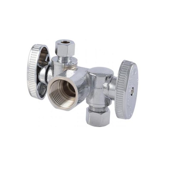 SharkBite Cash Acme 112454 0.5 x 0.37 in. Full Ball Valve, Brass - Case of 6