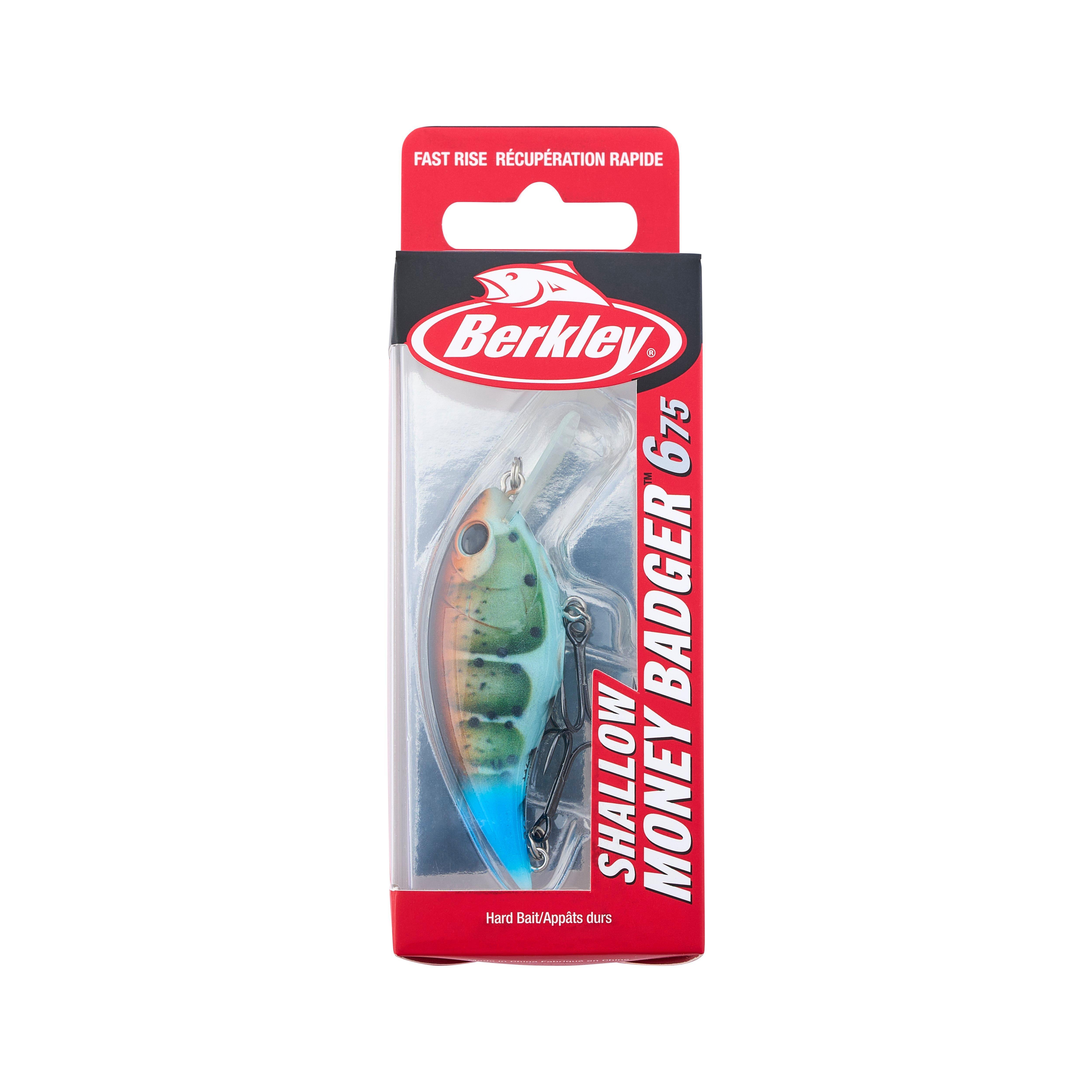 Berkley Shallow Money Badger Fishing Crankbait, 2.75 in, Hybrid Baitfish-Crayfish