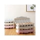thumbnail image 2 of Caja de almacenamiento de 12 huevos de celosía, soporte de plástico para huevos, cajas de huevos con tapas, adecuado para refrigerador, exterior (rosa), 2 of 5