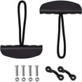 thumbnail image 2 of Wosthever Asa de transporte para Kayak, montaje lateral de barco de nailon, almohadilla con asa en T, ojos con cordón, suministros portátiles Ropa Deportiva, Zapatos, 2 of 6