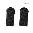 thumbnail image 1 of Controlador de juegos móvil Guantes para la yema del dedo Antideslizante Transpirable Juego para el teléfono Cubierta para la yema del dedo, Negro, Blanco 10pcs Vogacara EL2370-02B, 1 of 2