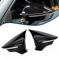 thumbnail image 6 of GLOSS BLACK WING MIRROR COVER CAP RIGHT + LEFT SIDE for SEAT for Ibiza Mk5, 6 of 8