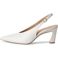 thumbnail image 2 of 27 EDIT Naturalizer Women's Elaine Slingback Pointed Toe Pump Warm White 6.5M, 2 of 5