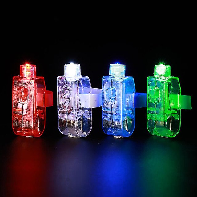50 Uds. Lámparas Led para dedos, luces Led para dedos, antorcha Led para dedos, juguete con luz Led, antorcha para dedos, juguetes, accesorios para fiestas