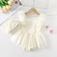 thumbnail image 4 of LRen Toddler Bathing Suit Girl One Piece Ruffles Swimwear for Girls Cute Funny Summer Swimsuits Girls Beach Swimwear Girls'Swimwear Bikini Set, 4 of 5