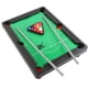 thumbnail image 3 of Mini mesa de billar Juego de billar Billar Snooker de escritorio portátil para el alivio del estrés de la oficina en casa | Incluye 2 tacos 16 bolas Accesorios de trípode | Plástico duradero de, 3 of 8