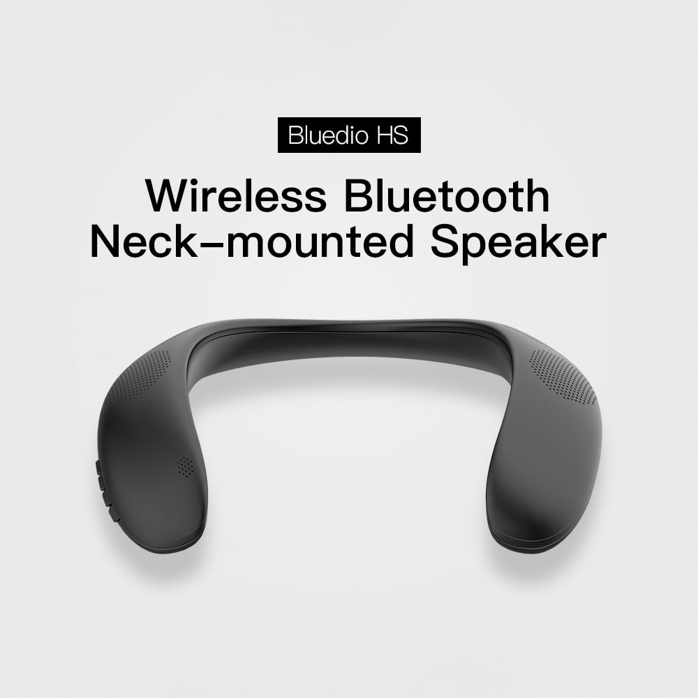 HD & 3D Surround Sound collo indossa Bluedio Bluedio HS Altoparlante Bluetooth Wireless 