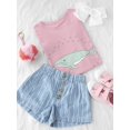 thumbnail image 3 of Whale Blue Cute T-Shirt Toddler -Image by Shutterstock,  5 Toddler, 3 of 4
