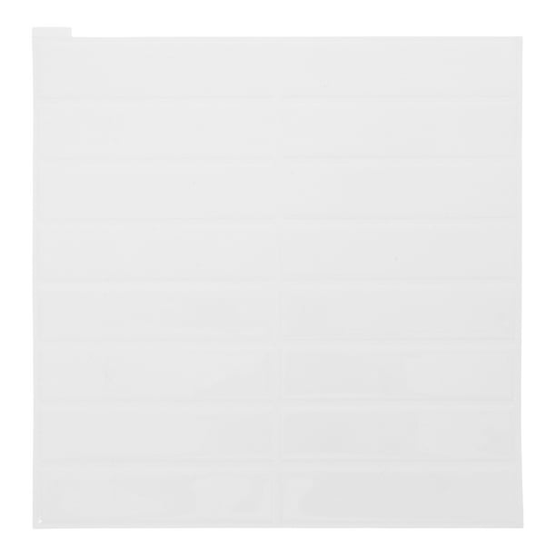 1 hoja de adhesivo autoadhesivo para azulejos, despegable y adherible, para salpicadero de cocina, adhesivo vertical impermeable, fácil de pegar