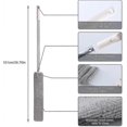 thumbnail image 3 of Duster, Adjustable Long Dust Brush And 2 Washable Fabric Covers, Flexible Flat Duster Household Mop For Dirt And Hair, Under The Sofa, 3 of 4
