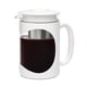 thumbnail image 1 of Primula Burke Deluxe Cafetera helada de preparación fría, mango cómodo, jarra de vidrio duradera, filtro de malla extraíble, tamaño perfecto para 6 tazas, apta para lavavajillas, 1,6 qt, color blanco, 1 of 5