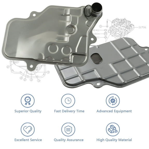 For Subaru Legacy 2.5L 3.6L CVT Transmission Fluid Strainer Filter 31728AA121