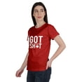 thumbnail image 4 of Inkmeso I Got The Shot Pro Vaccine Crew Neck Womens Vaccination T-shirt, 4 of 8