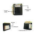 thumbnail image 5 of Cowhide Leather Wallet RFID Safe Wallet Bifold Card Holder Wallets for Men, 5 of 6