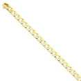 thumbnail image 1 of 14K 7.9mm Hand-polished Fancy Link Bracelet (Weight: 23.69 Grams, Length: 8 Inches), 1 of 2