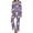 Style-1, variant on Top-kevin Women's Pajama Sets Black White Floral Horse Long Sleeve Lounge Sets Pjs Sleepwear with Pockets