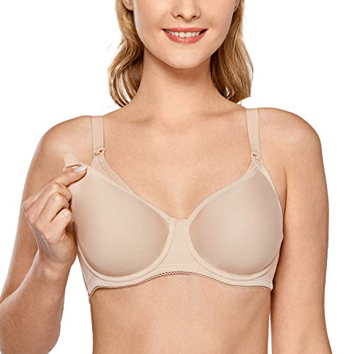 Gratlin Women/'s Padded Underwire Full Sling Support Maternity Nursing Bra