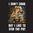 thumbnail image 2 of Stir The Pot Crew Neck Short Sleeve Women's Black Crop Top-Large, 2 of 4