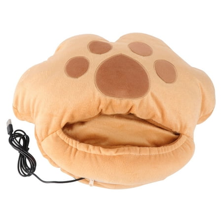 

NUOLUX Slippers Foot Heated Feet Slipper Warm Warmer Warming Electric Winter Gift Plush Christmas Heating Pad Year New Indoor