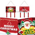 thumbnail image 3 of Ounissouiy Portafotos, colgante de Navidad, Clip para tarjetas, decoraciones para el hogar, accesorios para festivales, calcomanía para ventana, Kits de decoración para fiestas, 3 of 6