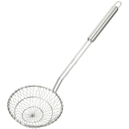 

1pc 304 Stainless Steel Net Colander Strainer Sieve Colander for Home (Silver)