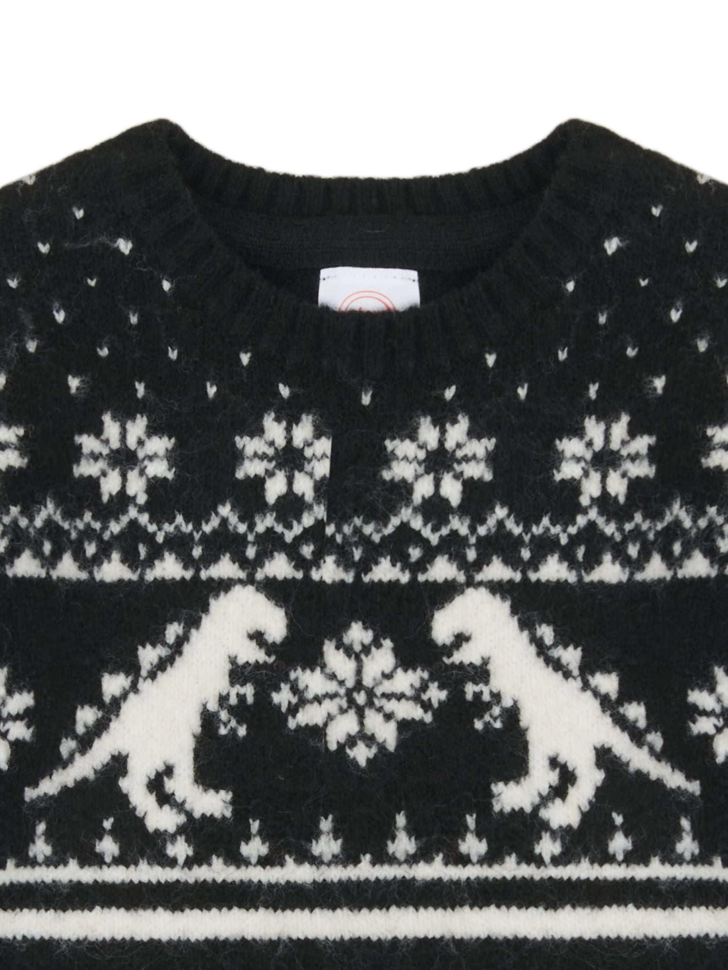 Wonder Nation Toddler Boys Holiday Fair Isle Sweater, Sizes 12M-5T