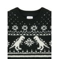 thumbnail image 5 of Wonder Nation Toddler Boys Holiday Fair Isle Sweater, Sizes 12M-5T, 5 of 5