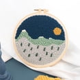 thumbnail image 3 of Abbracc Cartoon Landscape Punch Embroidery for Beginner Needlework Handwork Stitch 5, 3 of 9