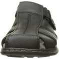 thumbnail image 2 of Dr. Scholl's Mens Gaston Leather Casual Fisherman Sandals, 2 of 8