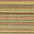 thumbnail image 1 of Ahgly Company Machine Washable Indoor Square Abstract Sienna Brown Area Rugs, 8' Square, 1 of 7