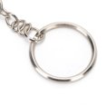 thumbnail image 3 of Fyydes Flute Keychain,Flute Keychain Metal Key Ring Gift Decoration Musical Instrument Ornament Silver, 3 of 11
