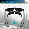 thumbnail image 6 of LINVO Polarized Sports Sunglasses for Men Wrap Around Sun Glasses for Fishing Cycling Driving 100% UV Protection, 6 of 8