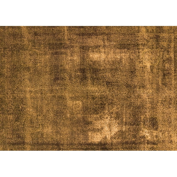 Ahgly Company Indoor Rectangle Oriental Orange Industrial Area Rugs, 8' x 10'