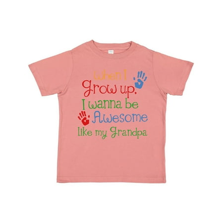

Inktastic Awesome Like My Grandpa Gift Toddler Boy or Toddler Girl T-Shirt