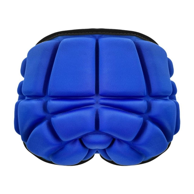 Equipo de protección para esquí Almohadillas de protección de cadera suaves y portátiles Almohadilla de trasero desmontable para Niños