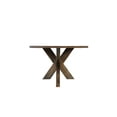 thumbnail image 5 of Taran Designs Mason 78" Solid Wood Dining Table in Brown, 5 of 6