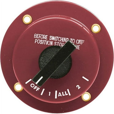 Seachoice 4 Position Battery Selector Switch Without Lock, 11591