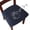 H, variant on Waterproof Seat Cushion Covers, Stretch Jacquard Chair Seat Covers Washable Dining Room Seat Slipcovers Removable Kitchen Chair Protector(16"-20",J)