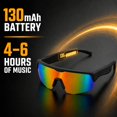 thumbnail image 2 of GenXenon Bluetooth Cycling Sunglasses for Men Women,Sports Audio Glasses with Polarized UV400 Lenses,Open-Ear Speakers,Hands-Free Calls Music for Running Outdoor, 2 of 10