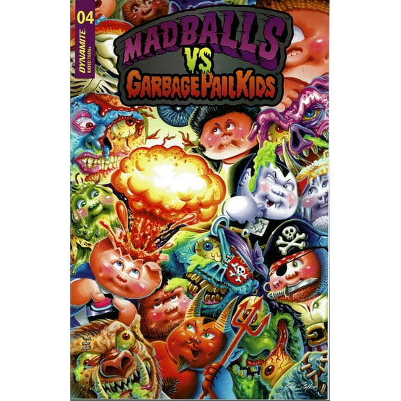 Madballs vs Garbage Pail Kids #4A VF ; Dynamite Comic Book